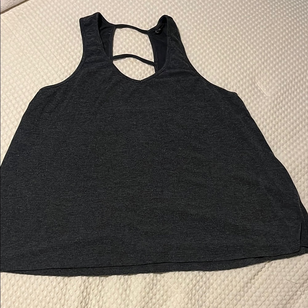 Women's Charcoal Sleeveless Top